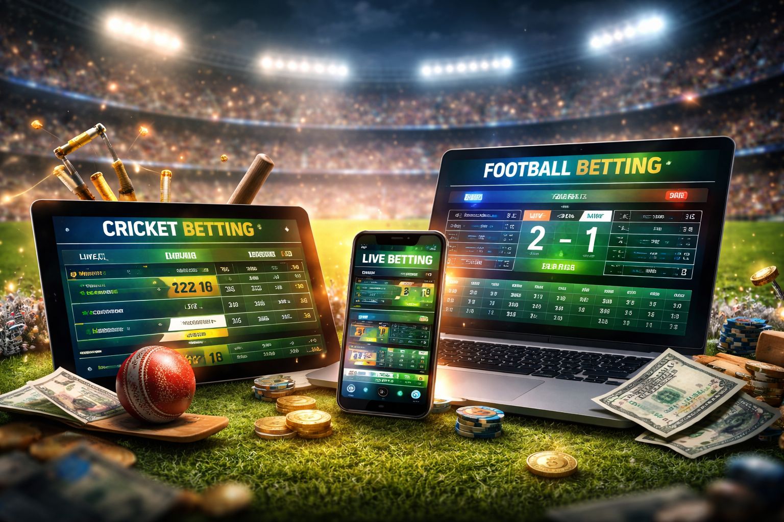 Football, Cricket, And Multi-Sport Markets Ready Every Day